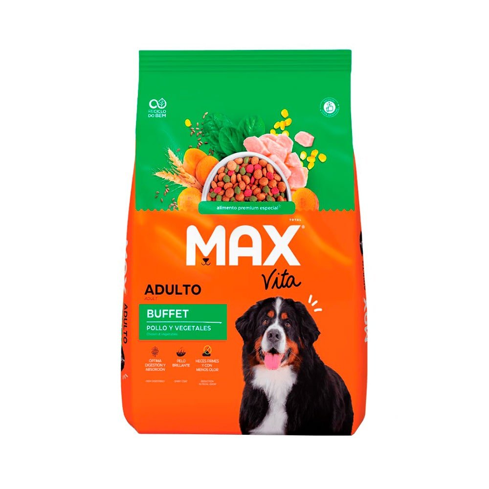 Max vita Adulto Pollo Y Vegetales