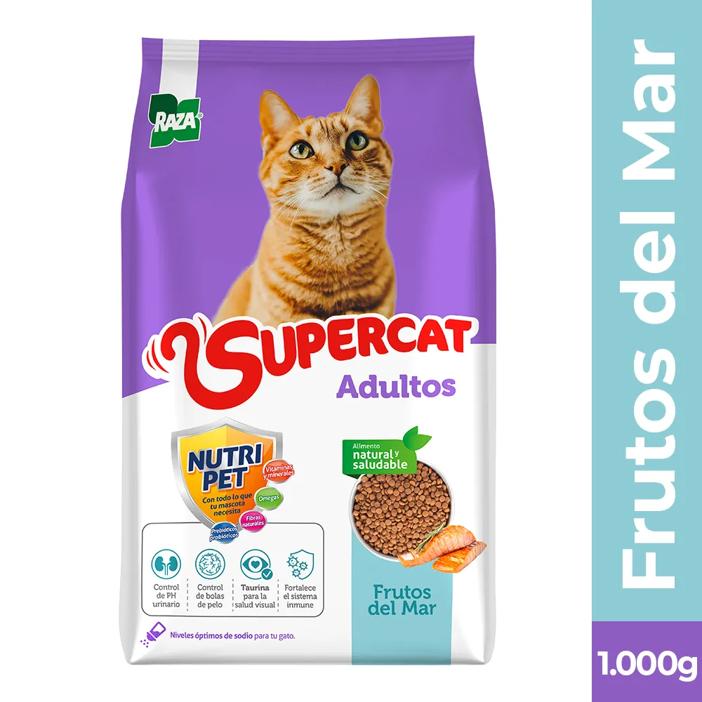 Supercat Adulto Frutos Del Mar
